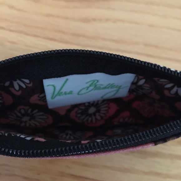 Vera Bradley Mocha Rogue Coin Purse Used Condition. Dimensions- 4.5”by 3” - Picture 3 of 4